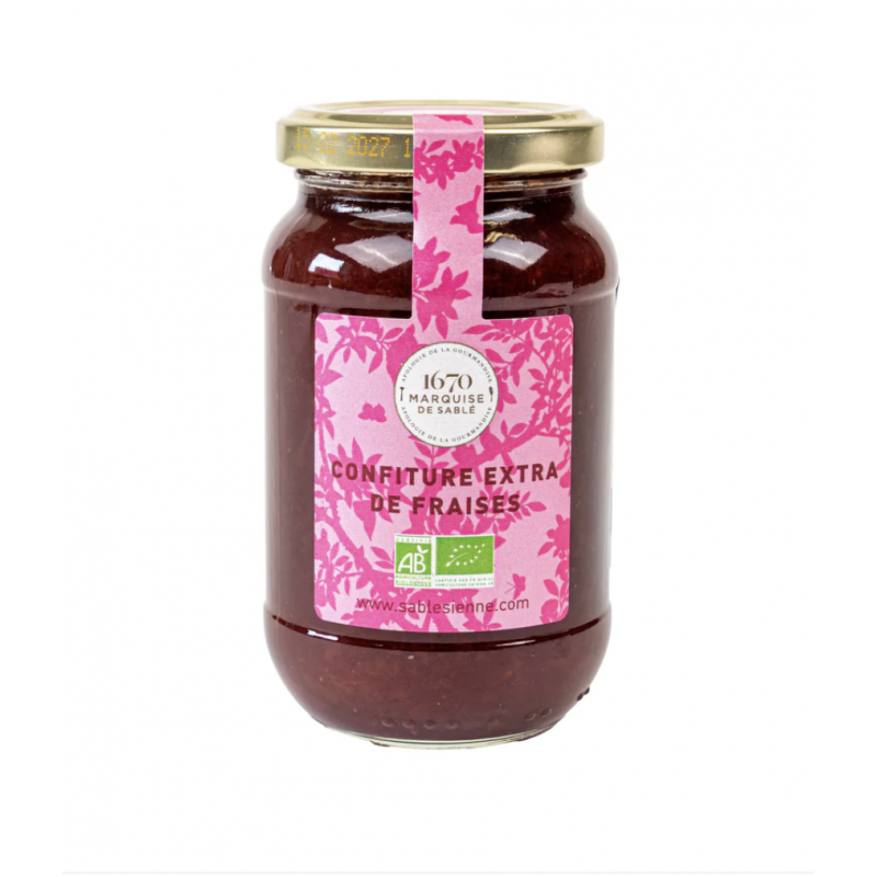 Confiture Extra BIO - 1670 La Marquise sablée.